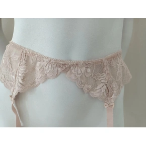 BELLO 11064 Damski pas do pończoch beżowy - Mediolano