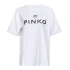 T-shirt z logo Scanner W 101704A12Y - Pinko