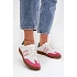 Kožené dámské tenisky  N1318 bílomodré - Zazoo