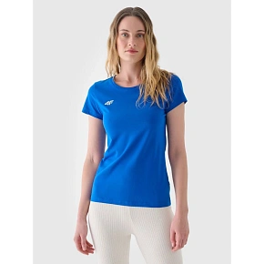 T-shirt slim gładki damski 4F NOSH4TSD001B-36S T-shirt slim gładki damski 4F NOSH4TSD001B-36S