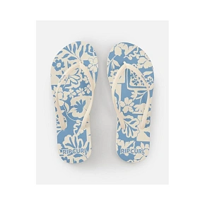 Japonki damskie RIP CURL Mixed Bloom Open Toe niebieskie dámské Japonki damskie RIP CURL Mixed Bloom Open Toe niebieskie dámské