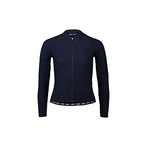 Koszulka rowerowa POC ESSENTIAL ROAD W'S LS - czarny Koszulka rowerowa POC ESSENTIAL ROAD W'S LS - czarny
