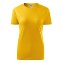 T-shirt damski Classic New W MLI-13304 żółty - Malfini