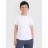 T-shirt regular gładki chłopięcy 4F 4FJRMM00TTSHM3254-10S
