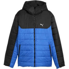 Kurtka męska Puma ESS Hooded Padded niebiesko-czarna 685211 13 pánské