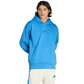 Bluza męska adidas ALL SZN Fleece Hoodie niebieska KC3182 pánské