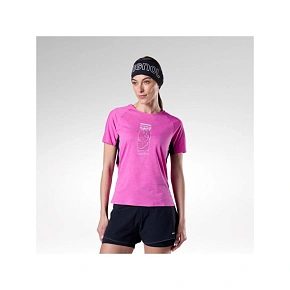 Koszulka szybkoschnąca damska Rossignol Sapa Ultra Tee - electric fuchsia rozmiar: l