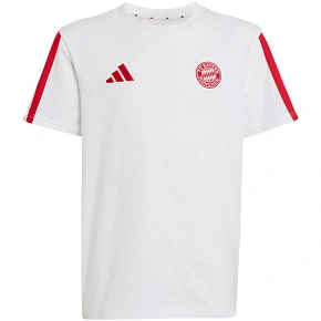 Koszulka dla dzieci adidas FC Bayern Muenchen biało-czerwona KG2591 Koszulka dla dzieci adidas FC Bayern Muenchen biało-czerwona KG2591