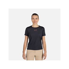 Koszulka damska ROSSIGNOL W Sidelhorn Tee czarny Koszulka damska ROSSIGNOL W Sidelhorn Tee czarny