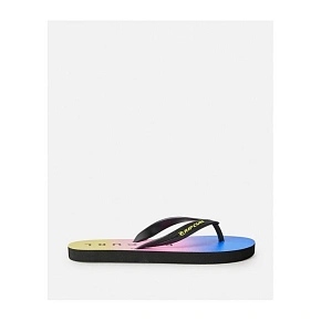 Japonki plażowe RIP CURL Lazed Fade Bloom Open Toe - Bo turkusowe Japonki plażowe RIP CURL Lazed Fade Bloom Open Toe - Bo turkusowe