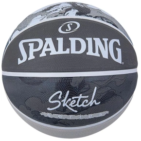Piłka do koszykówki Spalding Sketch Jump Ball 84382Z Piłka do koszykówki Spalding Sketch Jump Ball 84382Z