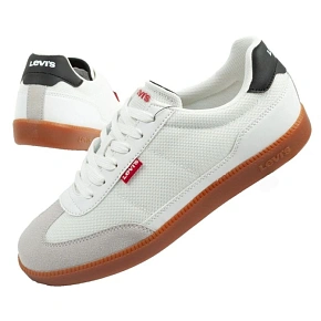 Levi's buty sportowe damskie sneakersy Jackson modne białe trampki dámské