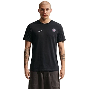 Koszulka męska Nike PSG Essential czarna IM1664 010 pánské Koszulka męska Nike PSG Essential czarna IM1664 010 pánské