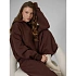 Bluza dresowa regular z kapturem damska 4F 4FRSS26TSWSF2926-80S dámské