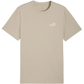 Koszulka męska Puma ESS Small No.1 Logo Tee(s) beżowa 682535 61 pánské