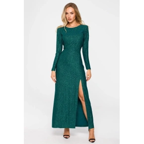 Sukienka damska M719 zielona - Moe