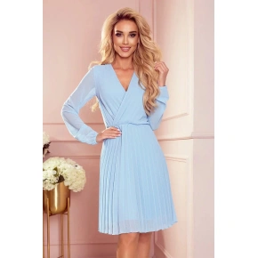 Sukienka damska Isabelle 313-10 w kolorze jasnoniebieskim - Numoco