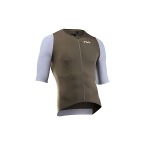 Koszulka rowerowa NORTHWAVE Extreme Evo Jersey S/s brązowa Koszulka rowerowa NORTHWAVE Extreme Evo Jersey S/s brązowa