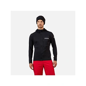 Bluza męska męska ROSSIGNOL BLACKSIDE MIX FZH FLEECE czarna pánské Bluza męska męska ROSSIGNOL BLACKSIDE MIX FZH FLEECE czarna pánské