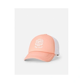 Czapka z daszkiem damska RIP CURL Classic Surf Icon Trucker pomarańczowa Czapka z daszkiem damska RIP CURL Classic Surf Icon Trucker pomarańczowa