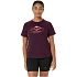 ASICS Fujitrail Logo SS Top 2012D432-501 Bordowe L