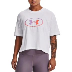 Koszulka damska Live Novelty Silo SS W 1369881 100 - Under Armour
