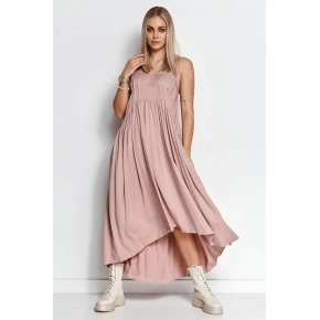 Sukienka damska M648 - Makadamia