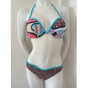 Damski dwuczęściowy strój kąpielowy 5266 Niebieski - Lorin