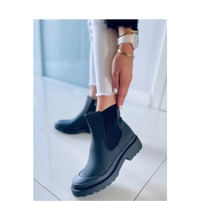 Buty za kostkę damskie 21053 Czarny - Kayla