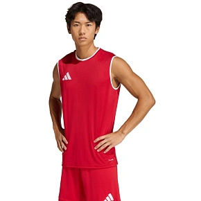 Koszulka męska adidas Entrada 26 Sleeveless Jersey czerwona KB3932 pánské