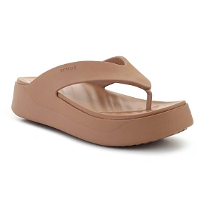 CROCS GATAWAY PLATFORM FLIP MILK CHOCOLATE 209410-2JJ dámské CROCS GATAWAY PLATFORM FLIP MILK CHOCOLATE 209410-2JJ dámské