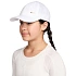 Czapka z daszkiem dla dzieci Nike Dri-Fit Club biała FB5064 101