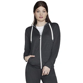 Skechers Godri Swift Full Zip Hoodie JA69-BKCC Szare XS