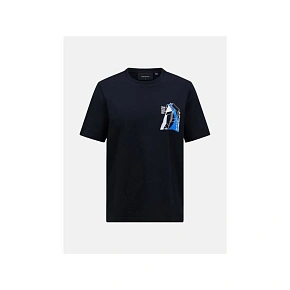 Koszulka męska PEAK PERFORMANCE M Original Graphic Tee kolor czarny Koszulka męska PEAK PERFORMANCE M Original Graphic Tee kolor czarny