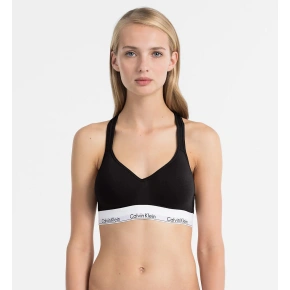 Biustonosz sportowy QF1654E-001 czarny - Calvin Klein
