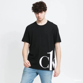 T-shirt męski NM1904E - 1W6 - czarny - Calvin Klein