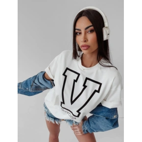 Koszulka damska 277843 ecru - Ola Voga