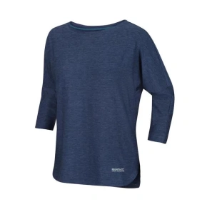 Tričko damskie RWT202 - ciemnoszary pręgowany - DareB2