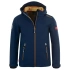 TrollKids Trollfjord kurtka softshell granatowy/złoty/żółty (161-146)