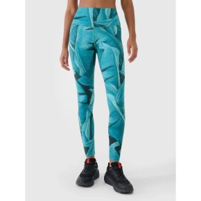 Legginsy treningowe z wysokim stanem damskie 4F 4FRSS25TFTIF408-46A dámské Legginsy treningowe z wysokim stanem damskie 4F 4FRSS25TFTIF408-46A dámské