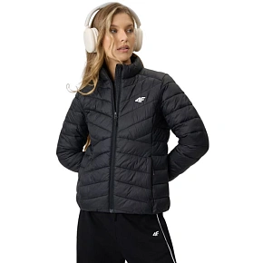 Kurtka damska 4F F0855 głęboka czerń 4FWSS26TDJAF0855 20S