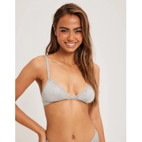 Biustonosz trójkątny QF6815E P7A - szary - Calvin Klein