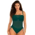 Jednoczęściowy strój kąpielowy S1093V1 Fashion24 zielony- Self