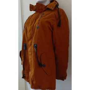 Pánská zimní bunda Z-6682 hořčicová - Rosso