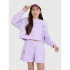 Bluza dresowa nierozpinana bez kaptura dziewczęca 4F 4FJWSS25TSWSF1504-52S