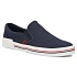 Półbuty męskie trampki slip on granatowe Filippo MTN7792