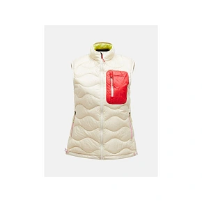 Kamizelka puchowa damska PEAK PERFORMANCE W Helium Utility Down Vest beżowy Kamizelka puchowa damska PEAK PERFORMANCE W Helium Utility Down Vest beżowy