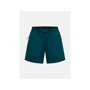 Szorty damskie PEAK PERFORMANCE W Outdoor Cargo Shorts kolor zielony Szorty damskie PEAK PERFORMANCE W Outdoor Cargo Shorts kolor zielony