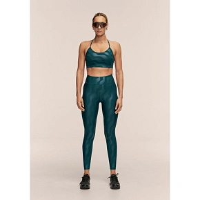 Legginsy treningowe damskie CASALL Heat Printed High Waist Tights kolor szary dámské Legginsy treningowe damskie CASALL Heat Printed High Waist Tights kolor szary dámské