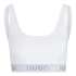 Damski biustonosz sportowy BOSS Sporty Logo 50469631-100 - HUGO